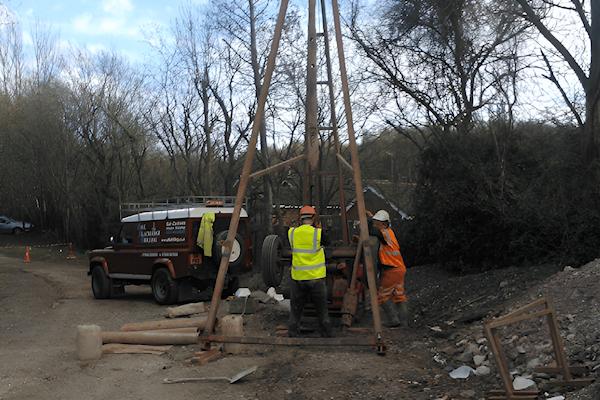 Project Site Investigation Mine Stoke